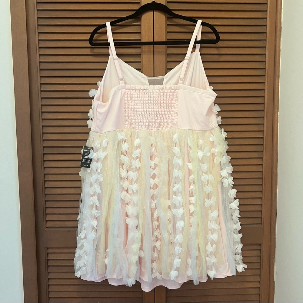 Torrid pink ombre fairy dress costume 2X 18-20 plus size Halloween NWT - Picture 15 of 16